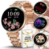 Smartwatch Zegarek Damski Kardio EKG Ciśnienie Rozmowy Cyrkonie Menu PL